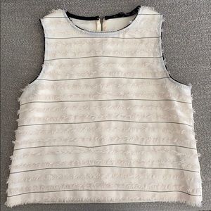 White Fray Zara Tank Top